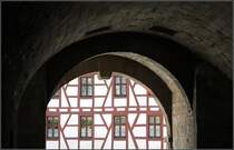 Am Ausgang des Tierg�rtnertores lockt ein Fachwerkhaus. 25.04.2009 (Matthias)