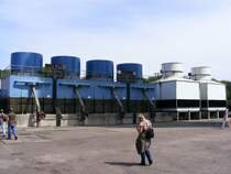 K�hlanlagen der Zeche Auguste Victoria 3/7 beim Tag der offenen T�r am 9. Mai 2009.
