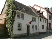 Laucha an der Unstrut  - H�user in der M�hlstra�e - Foto vom 09.05.2009