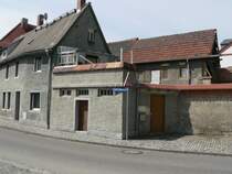 Laucha an der Unstrut - H�user in der Gro�en Salzstra�e - Foto vom 09.05.2009
