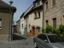 Laucha an der Unstrut - H�user in der Gro�en Salzstra�e - Foto vom 09.05.2009
