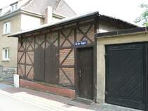 Laucha an der Unstrut - Die Kegelbahn An der Appel - von den Sportlern des SC Empor Laucha genutzt und in Ordnung gehalten, vom neuen Besitzer eingefordert - Foto vom 12.05.2009 
