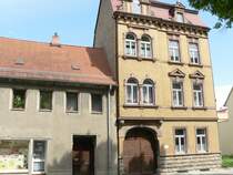 Laucha an der Unstrut - H�user am Markt - Foto vom 09.05.2009 
