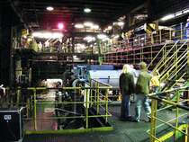 Eine Innenansicht der Kohlenw�sche des Bergwerks Auguste Victoria 3/7 in Marl beim Tag der offenen T�r am 9. Mai 2009. 
