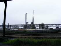 Anlagen der Chemiewerke in Marl-Brassert, fotografiert vom Gel�nde des Bergwerks Auguste Victoria 3/7 beim Tag der offenen T�r am 9. Mai 2009.