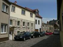 Laucha an der Unstrut - H�user in der Unteren Krautgasse - Foto vom 09.05.2009 
