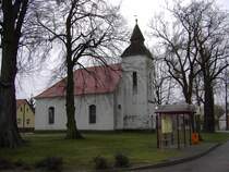 J�nschwalde, Ortsteil Drewitz, evangelische Kirche,gesehen am  03.03.08