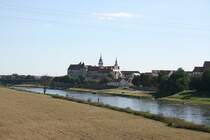 Torgau - Schlo� Hartenfels, gesehen am 30.08.08
