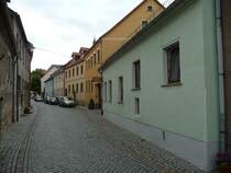 Laucha an der Unstrut - H�user in der Herrenstra�e - Foto vom 12.06.2009