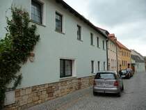 Laucha an der Unstrut - H�user in der Herrenstra�e - Foto vom 12.06.2009
