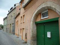 Laucha an der Unstrut - H�user in der Herrenstra�e - Foto vom 12.06.2009
