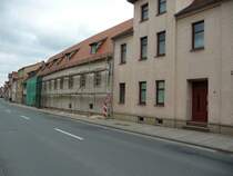 Laucha an der Unstrut - H�user in der Unteren Hauptstra�e - Foto vom 12.06.2009
