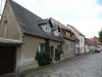 Laucha an der Unstrut - H�user in der Unteren Krautgasse - Foto vom 12.06.2009 
