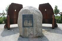 Forst(Lausitz), Ortsteil Mulknitz, Wei�agker Berg - Ort der Erinnerung. Gesehen am 28.06.09