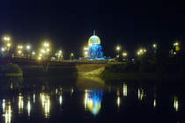 Gorzow Wielkopolski most w nocy / Landsberg an der Warthe Nachtaufnahme