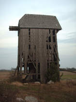 Podlasie-stary wiatrak kozlak / Podlachien alte Bockwindm�hle