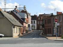 Grevesm�hlen, Stra�enkreuzung Badst�berbruch (B 105), Kl�tzer stra�e (L 03) und Kleiner Seestra�e, 09.08.2008