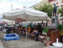 Mit dem Italienischen Sandstrand h�tte wohl der alte Innviertler Mundartdichter u. Verfasser der O�-Landeshymne, Franz´l Stelzhamer(1802�1874)auch seine Freude gehabt; 090710