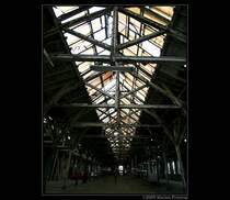 Route der Industriekultur - Alte Dreherei des Eisenbahnausbesserungswerks Speldorf. Jugendstilhalle um 1874 in M�lheim an der Ruhr.