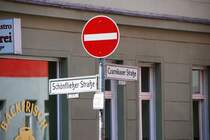 BERLIN, 19.07.2009, Stra�enschild im Ortsteil Prenzlauer Berg
