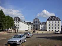 Das Foto zeigt das Saarbr�cker-Schlo�,gebaut wurde das Schlo� von Friedrich Joachim Stengel.