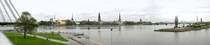 Riga 2005, auf Wunsch des Admin nun n�here Angaben: Panoramafoto von Riga �ber den Fluss D�na.