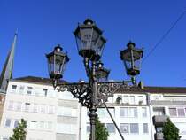 Gaslaternen an der Friedrich-Ebert-Stra�e