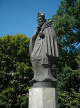 Olsztyn 08.2009.Figura Sw. Jana Nepomucena  / Johanes Nepomuk  Statue /