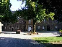 Der Innenhof von Schlo� Broich