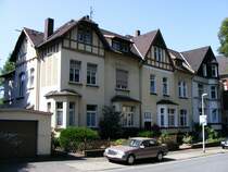 Alte Wohnh�user am Rande des Dichterviertels