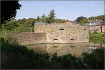 Die Nord-Ost-Bastion des Schlosses in F�rstenau entstand w�hrend des 30-j�hrigen Krieges. 01.09.2009