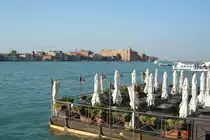 Venezia-Blick von Zattere �ber den Canale Giudecca hin�ber zur Isola della Giudecca. 31.10.09 