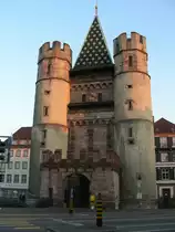 Das Spalentor ist ein ehemaliges Stadttor der Stadt Basel und fr�herer Bestandteil der Basler Stadtmauer. Das Spalentor wurde 1933 vom Kanton Baselstadt mit Bundeshilfe restauriert und unter Denkmalschutz gestellt.
