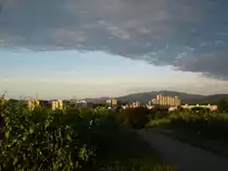 Freiburg/Breisgau,
Blick auf den Stadtteil Landwasser,
Aug.2008