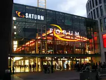 Das neue Forum an der K�nigstra�e in Duisburg am 6. November 2009. 
