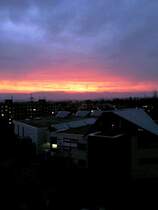 Sonnenaufgang im November