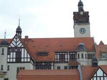 das ist die rathaus r�ckseite von freital.entstanden am 12.11.2006
