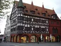 Fulda/Hessen,
altes Fachwerkrathaus von 1531,
Mai 2005