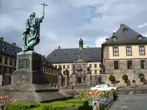 Fulda,Hessen,
barockes Stadtschlo� gebaut von 1607-12,
Mai 2005
