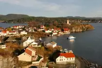 Brevik ist eine Kleinstadt an der norwegischen S�dk�ste. Die Stadt liegt auf einer langezogenen Halbinsel und einer vorgelagerten Insel zwischen dem Frierfjorden und dem Eidangerfjorden; 21.11.2009