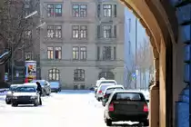 Ein kleiner Blick in die Alexandrastra�e (01/2010) M�nchen-Lehel