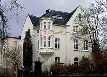 ..Wohnen und Arztpraxen unter dem Dach einer alten Villa - gesehen in der Freiher v. Steinstra�e / L�denscheid - 2.3.10 (Uschi)