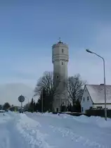 Grevesm�hlen; Wasserturm in der Wismarsche Stra�e, 30.01.2010