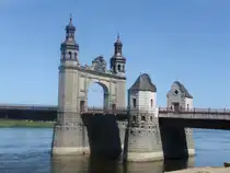 Hier ist die Luisenbr�cke von Tilsit (Ostpreu�en) zu sehen, aufgenommen im Jahr 2008 von russischer Seite. Auf der anderen Seite der Br�cke beginnt Litauen.