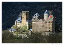 Sch�nburg oberhalb von Oberwesel im Oberen Mittelrheintal (Unesco Welterbe), Rheinland-Pfalz. Infos: http://de.wikipedia.org/wiki/Sch%C3%B6nburg_(Rhein)