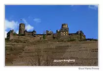 Burg Thurant oberhalb von Alken im Landkreis Mayen-Koblenz in Rheinland-Pfalz.