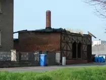Laucha an der Unstrut - Der Rest vom Geb�ude der alten Kegelbahn An der Appel - 19.04.2010 
