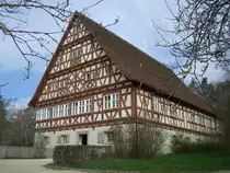 Freilichtmuseum Neuhausen ob Eck,
Gasthaus  Ochsen  aus Schopfloch Kreis Freudenstadt, gebaut 1707,
dient hier im Museum wieder als Gastst�tte,
April 2010