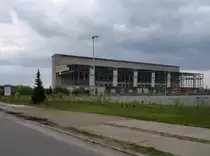 Letzter  Stand- Tag der �berreste des ehemaligen Kraftwerkes L�bbenau, Werk 2 am 08.05.10. 24 Stunden sp�ter war diese Aufnahme nicht mehr m�glich.