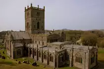 Die Kathedrale von St.David's entstand ab 1181. Dank dieser Kathedrale ist St. David's mit seinen 1600 Einwohner die kleinste  City  von Grossbritannien.
(22.04.2010)